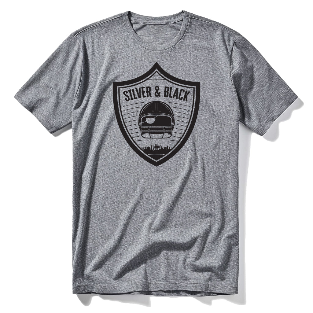 Silver & Black Shield